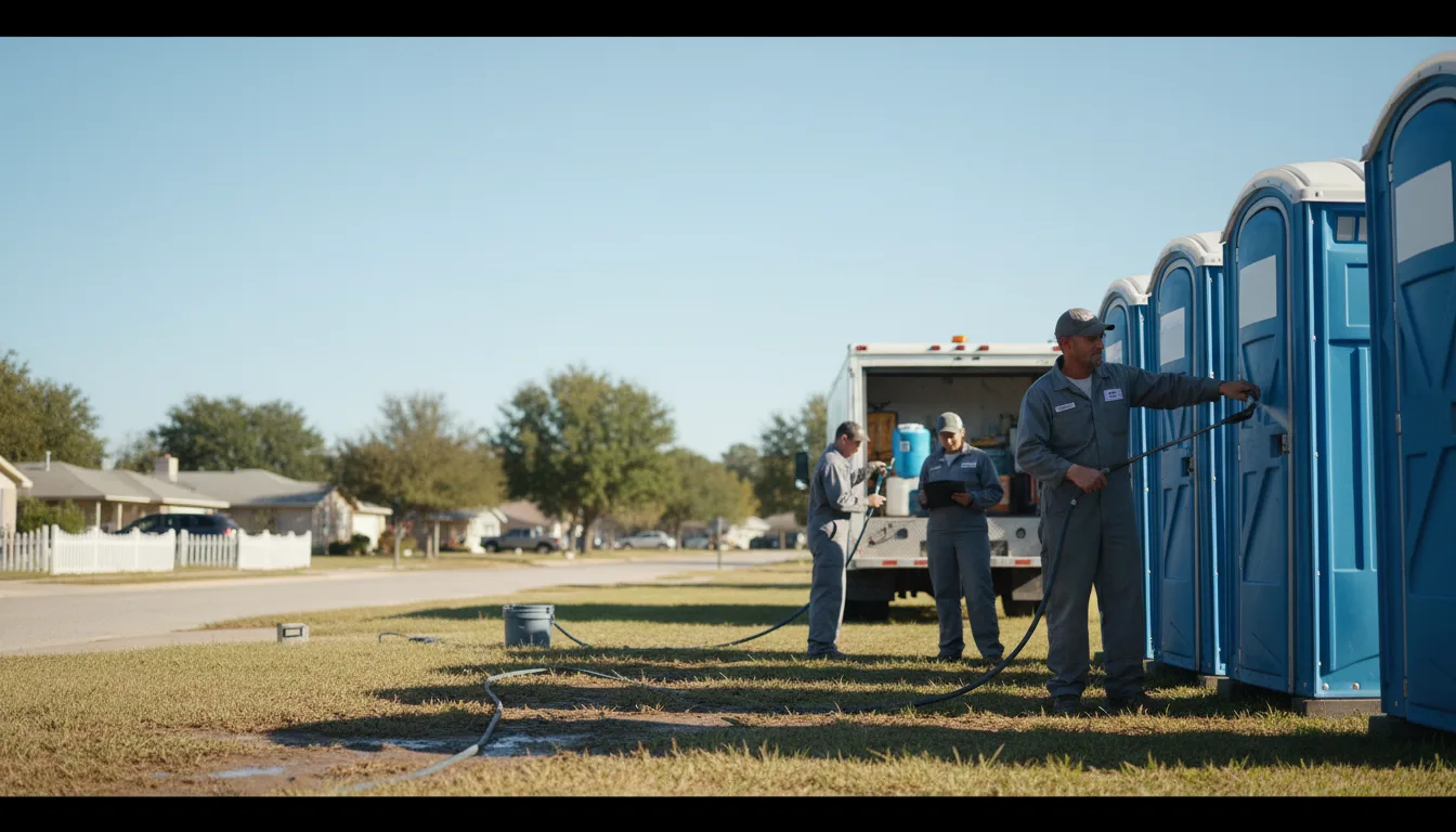 Long-Term Portable Toilet Rental in Linden, VA near me